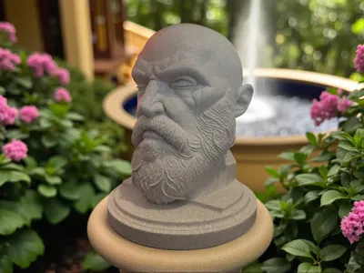 Kratos - God of War Bust Statue