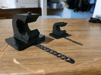 TPU POLE/ROD mount