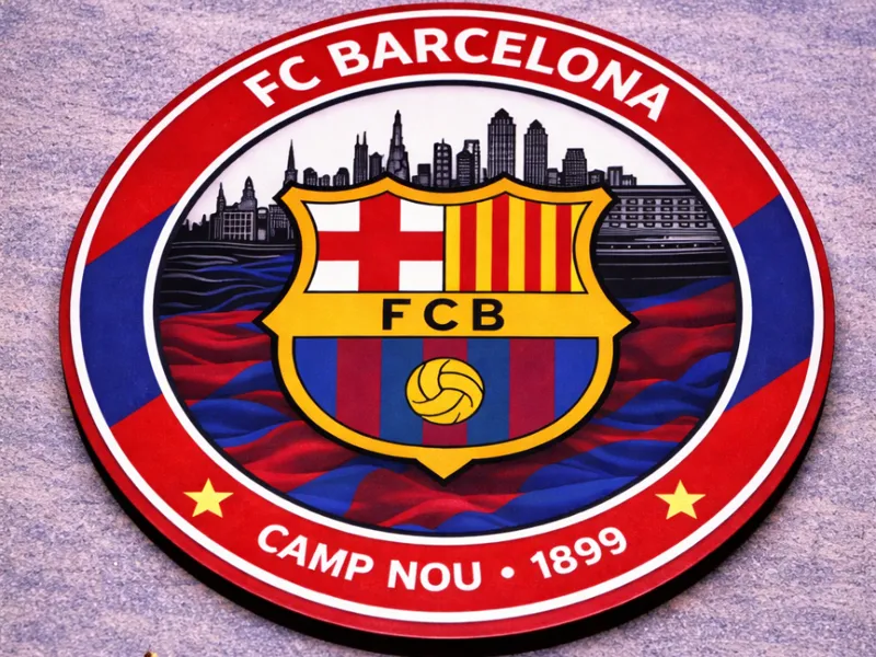 Untersetzer Bierdeckel FC Barcelona Coaster 