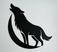 Tableau mural loup — photo 2