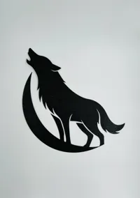 Tableau mural loup — photo 3