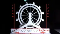 Grande roue de Tianjin lumineuse et rotative — photo 7