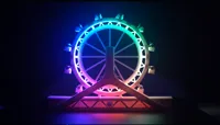 Grande roue de Tianjin lumineuse et rotative — photo 6