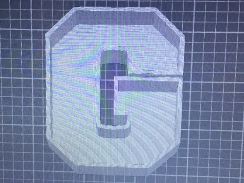 Candy dish letters (G)