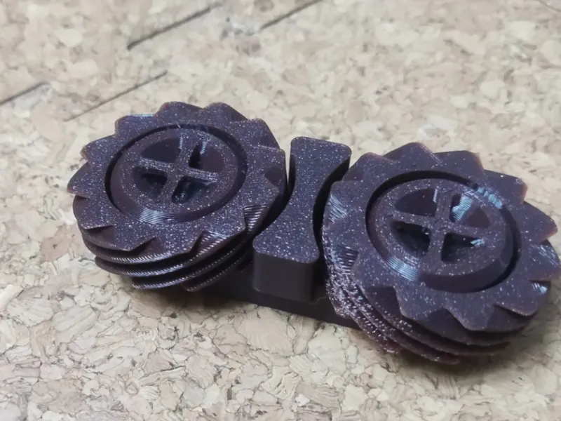 赛博核桃文玩（一体打印）解压玩具