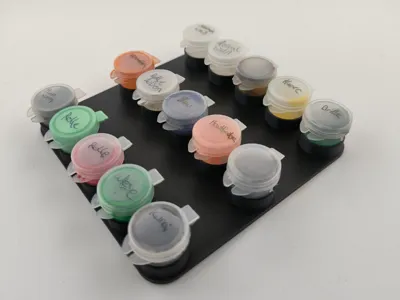 Paints Pots/Jars/Pottys Holder 3x5 | 3x8