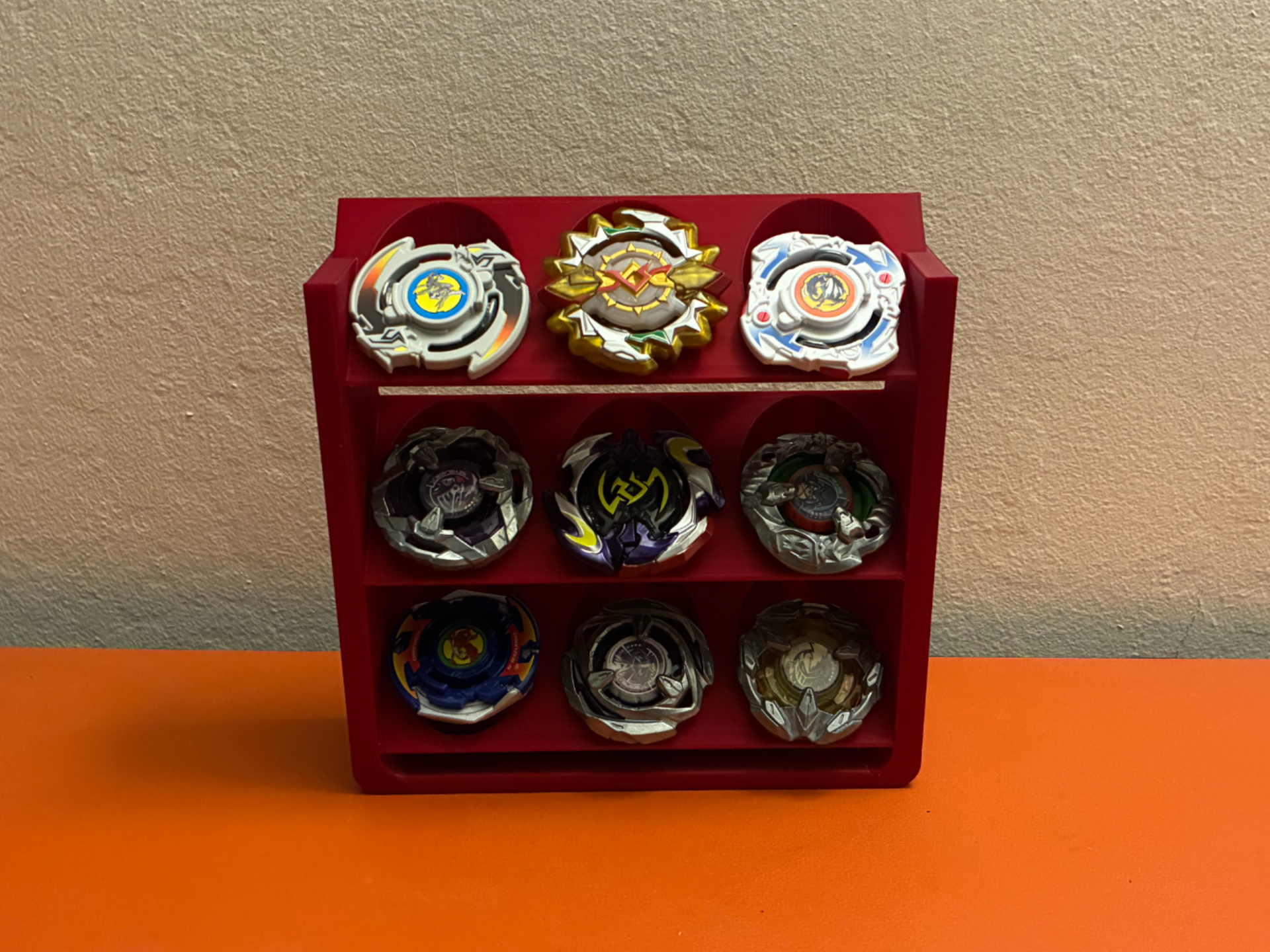 Beyblade Display Stand - Holds 9 Beyblades 