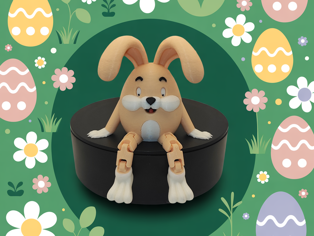 Miniatura 1 do modelo 3D Easter Bunny Buddy