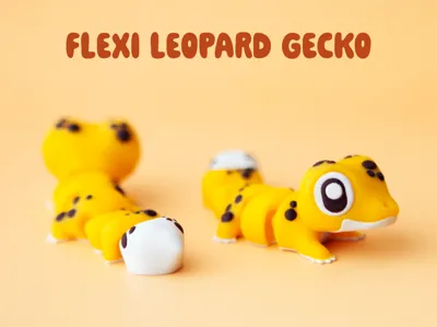 Printyboy - Flexi Leopard Gecko