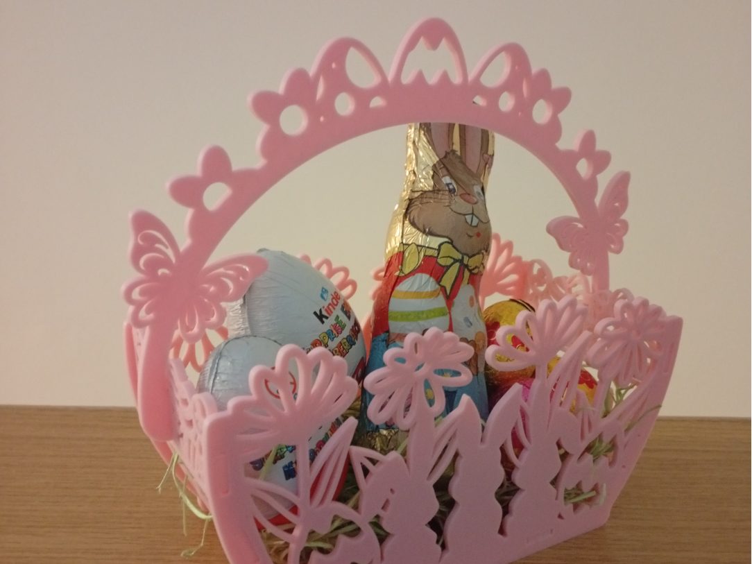 Osterkorb – steckbares Design (ohne Kleber)