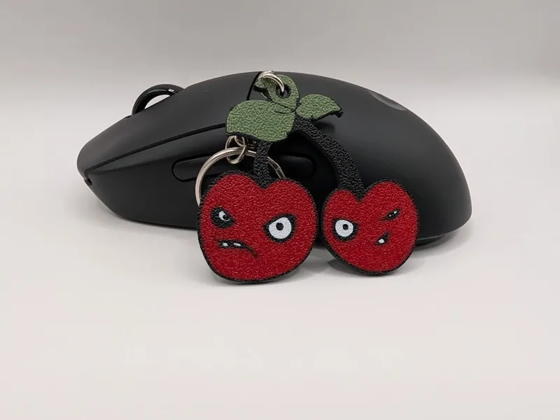 PvZ Cherry Bomb Keychain