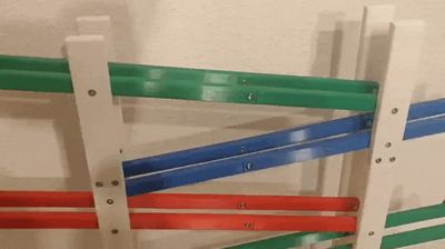 Marble run for children