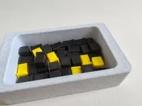 上下面同心纹理