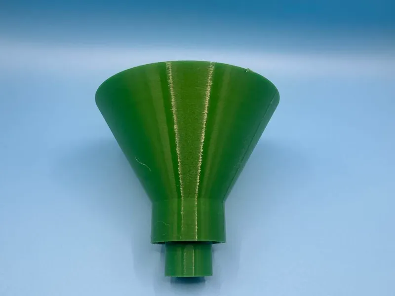 Screw on Funnel with breather for easy refilling