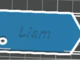 Liam keychain