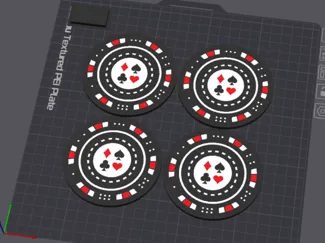 4 fichas poker