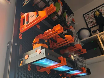 Modular Filament Rack & Workbench Light System 