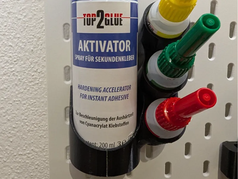Top2 Superglue and Activator Skadis holder