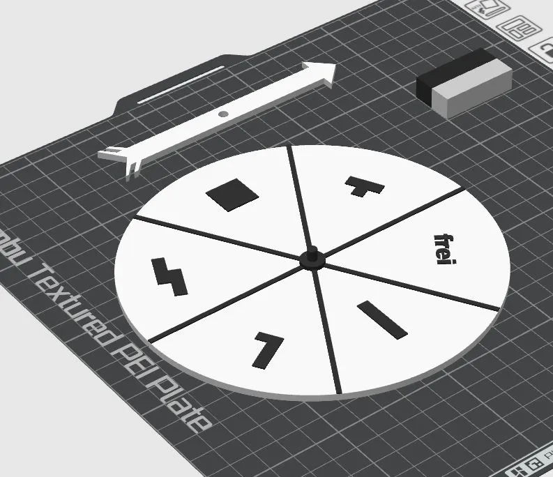 Spinning Wheel Balance Tetris