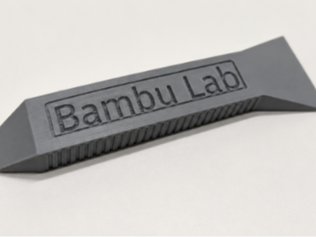 Magnetic Dual-Edge Scraper for Bambu Lab (110mm)