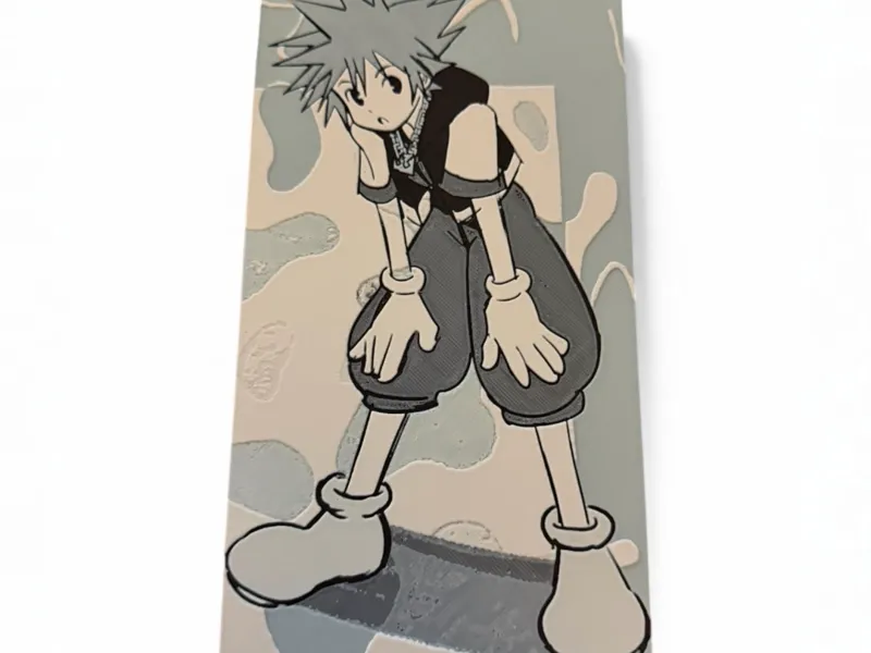 Kingdom Hearts Sora HueForge