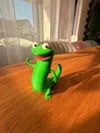 Fragender Lizard