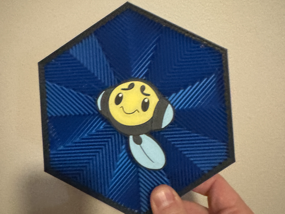 #535 Tympole Hex Wall Art