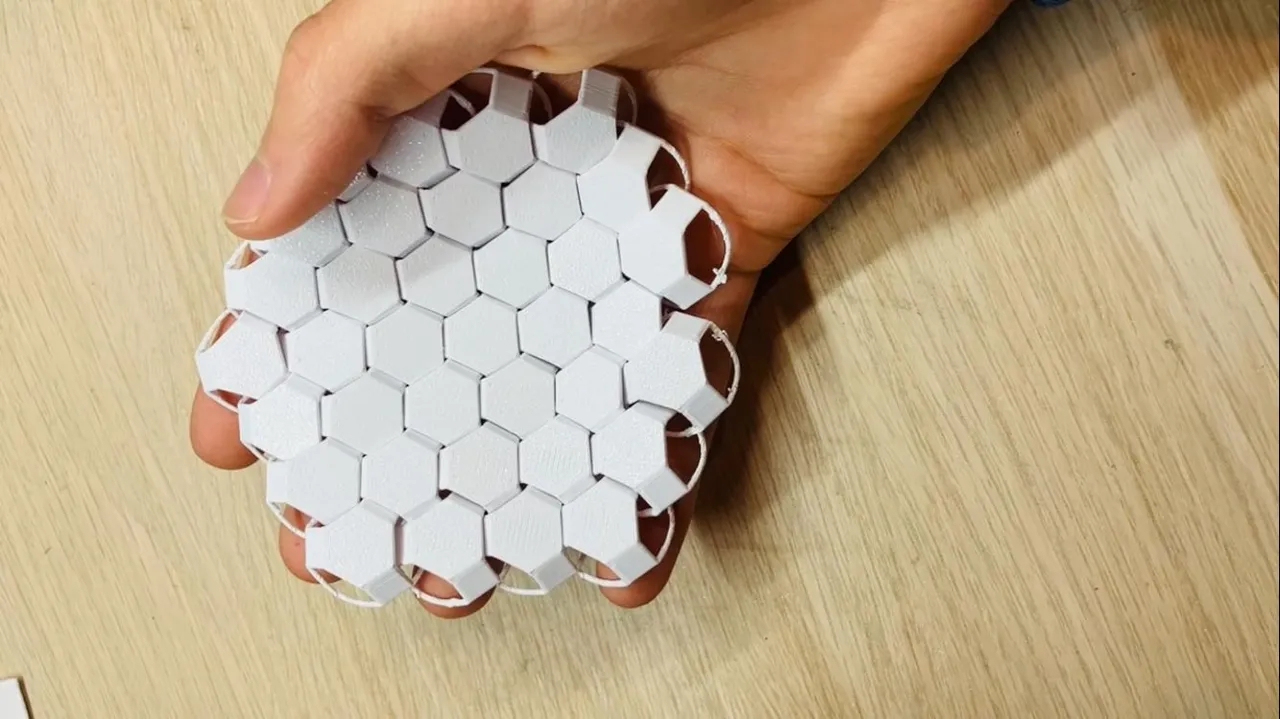 NASA MIT Chainmail Fabric view 2