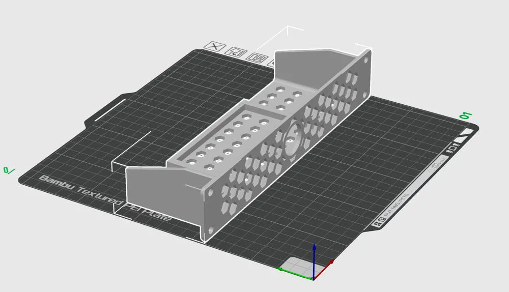 10 Inch Rack Usb Power 10-Inch RackMount for Multi-Port USB Power Station - Free 3D Print ...