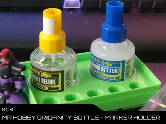Gridfinity Mr Hobby Bottle Holders