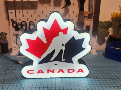 Simple yet Beautiful Team Canada Lightbox