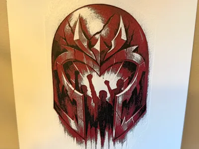 Forged in Resistance (Magneto Helmet Hue Forge)