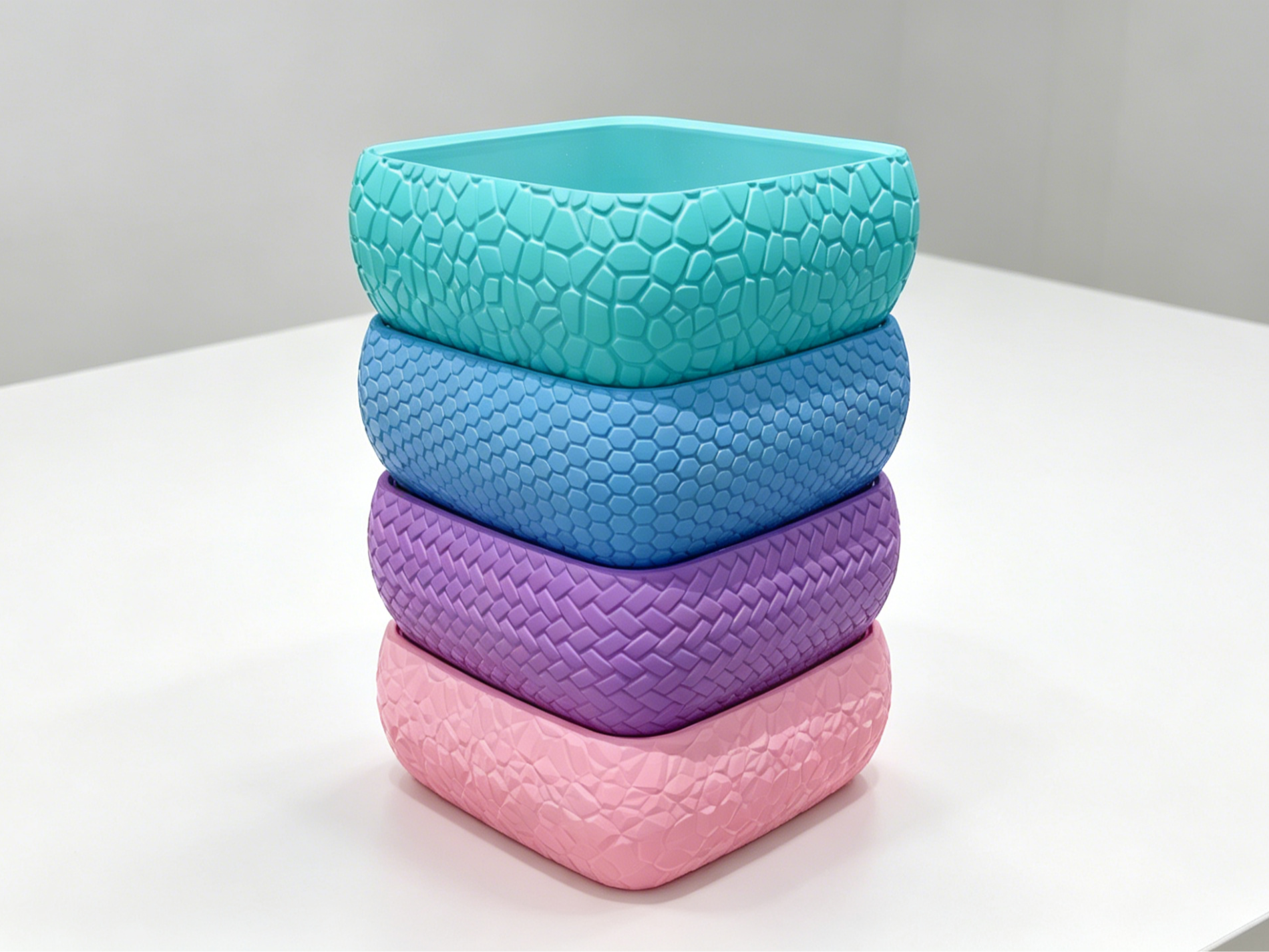 220mm可堆叠方形收纳盒一( stackable square storage box 1)