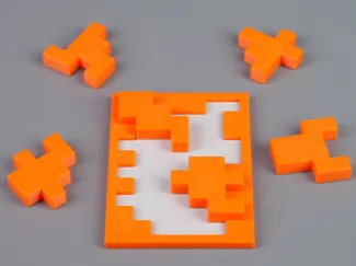 2-in-1 tray puzzle