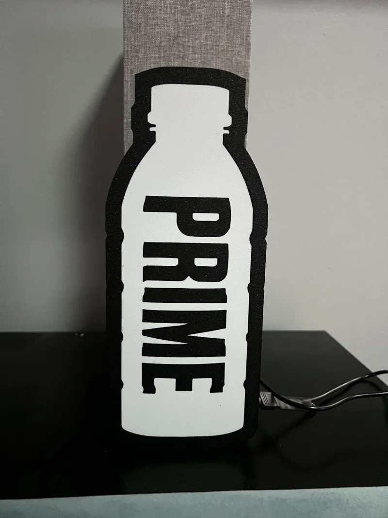 Prime Bottle Light Box