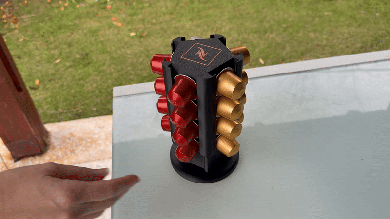 Mini Rotating Nespresso Capsule Holder