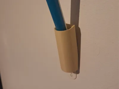 Easy toothbrush wall mount