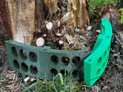 Reinforced Robot Mower Obstacle