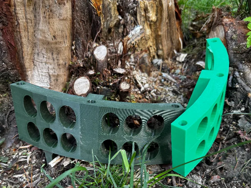 Reinforced Robot Mower Obstacle
