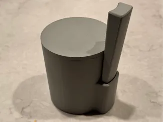 Compostable Pot Mold w/ Draft Angles & Pulp Tamper