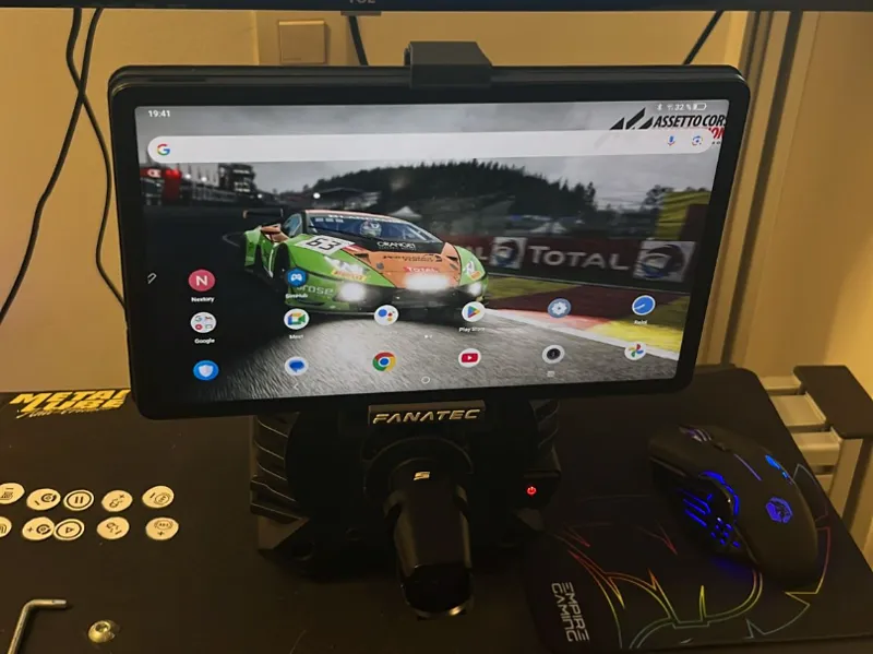 Soporte de tablet Fanatec / Fanatec tablet holder
