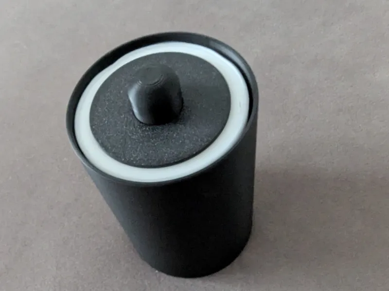 Lint Roller handle with cover