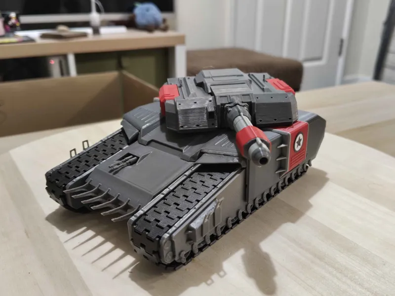 HELLDIVERS 2 - Automaton Tank - with moving treads