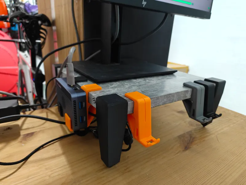 Monitor Riser Legs with Accessories
