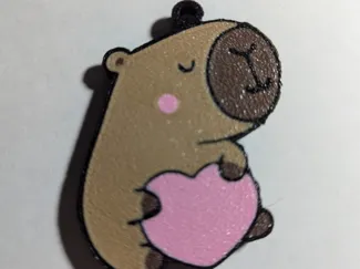Capibara keychain
