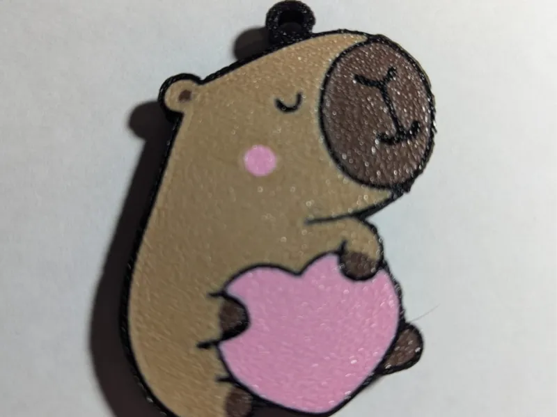 Capibara keychain