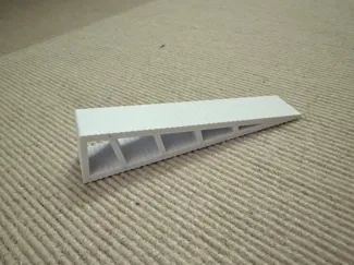 Minimalist Ribbed Door Wedge / Door Stopper