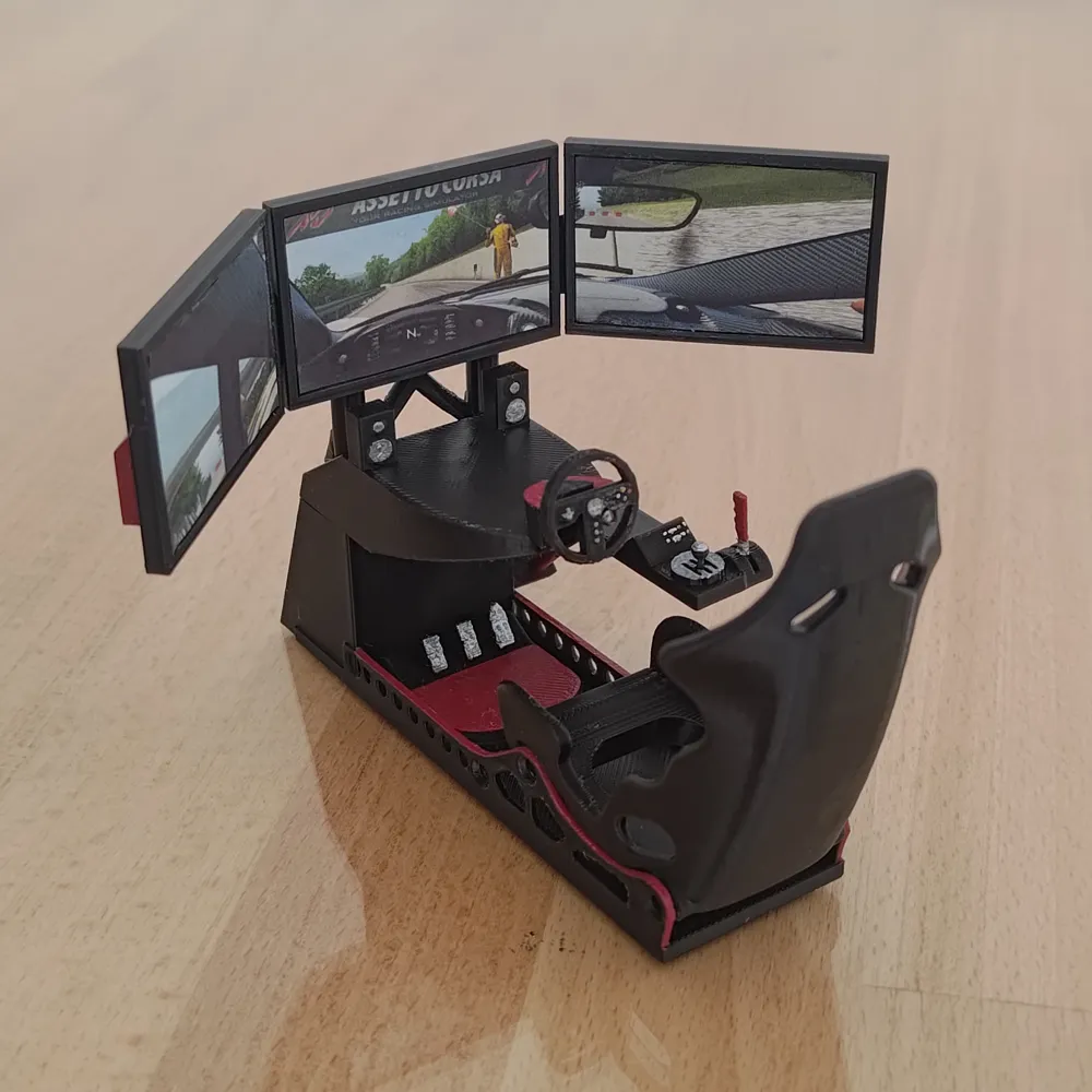 Sim Rig remix - Free 3D Print Model - MakerWorld