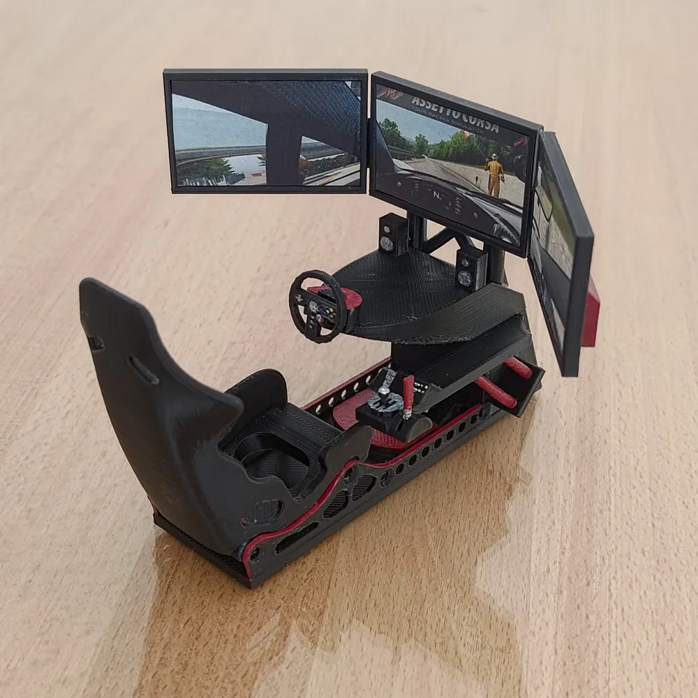 Sim Rig remix - Free 3D Print Model - MakerWorld