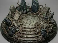 100mm Steinruinen Base